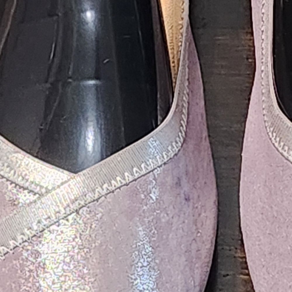 Vionic Caroll Ballet Flats Purple Metallic Shimmer Women’s Size 9 - Picture 9 of 9